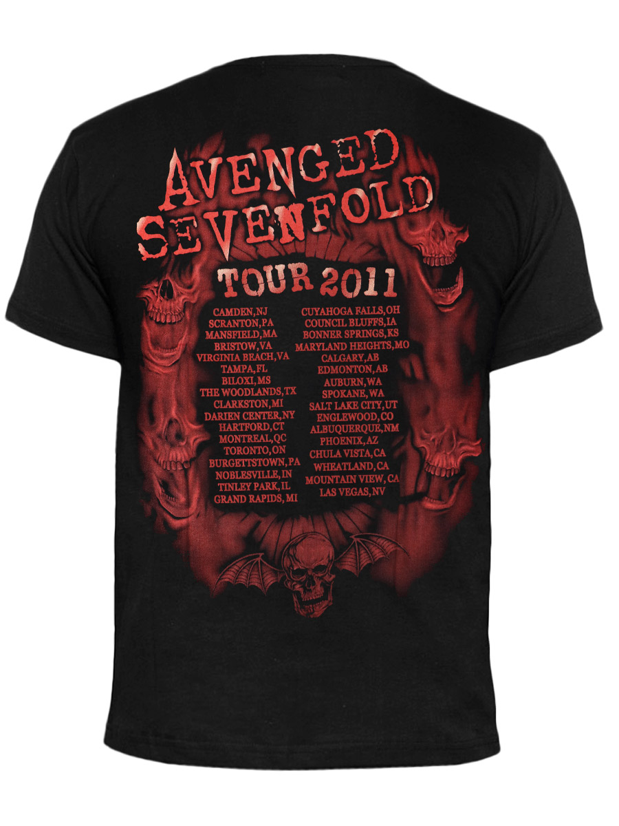 Футболка Metal Heaven Avenged Sevenfold - фото 2 - rockbunker.ru