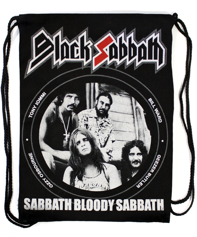 Мешок заплечный Black Sabbath Bloody Sabbath - фото 1 - rockbunker.ru