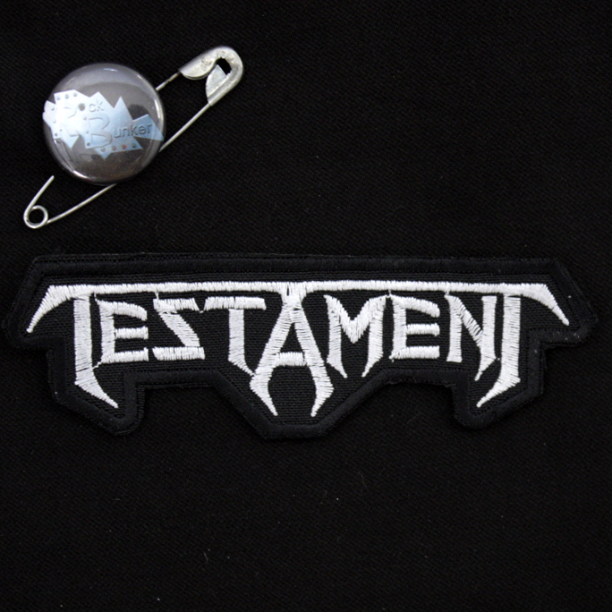 Нашивка Testament - фото 1 - rockbunker.ru