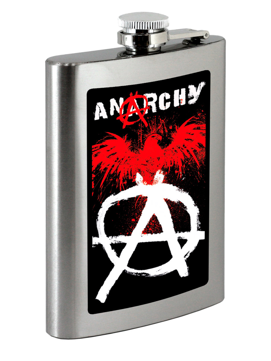 Фляга RockMerch Anarchy - фото 1 - rockbunker.ru