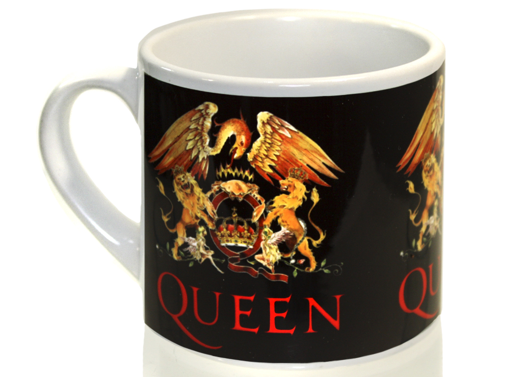 Чашка кофейная RockMerch Queen - фото 1 - rockbunker.ru