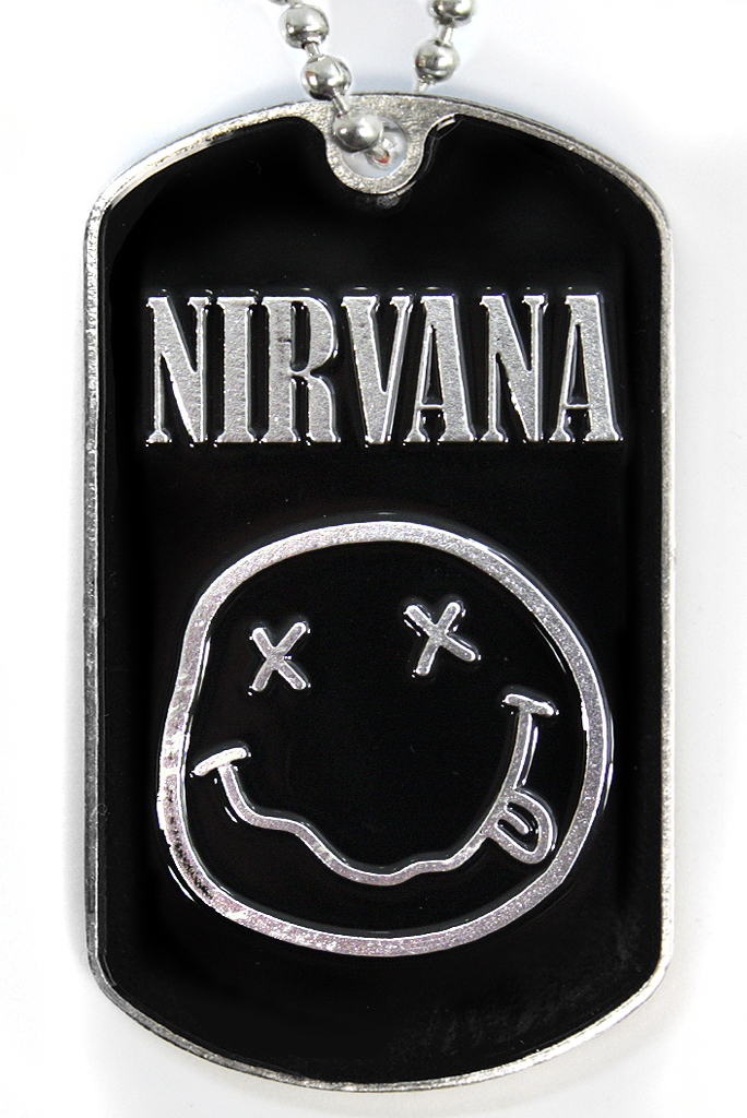 Жетон армейский Nirvana - фото 1 - rockbunker.ru