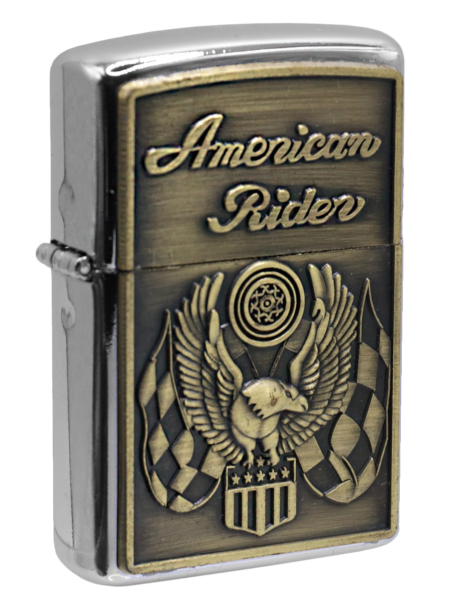 Зажигалка бензиновая American Rider - фото 1 - rockbunker.ru