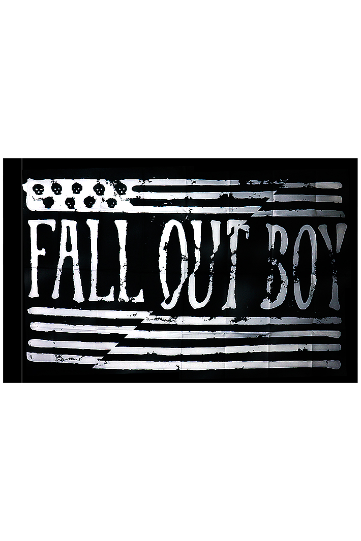 Флаг Fall Out Boy - фото 1 - rockbunker.ru