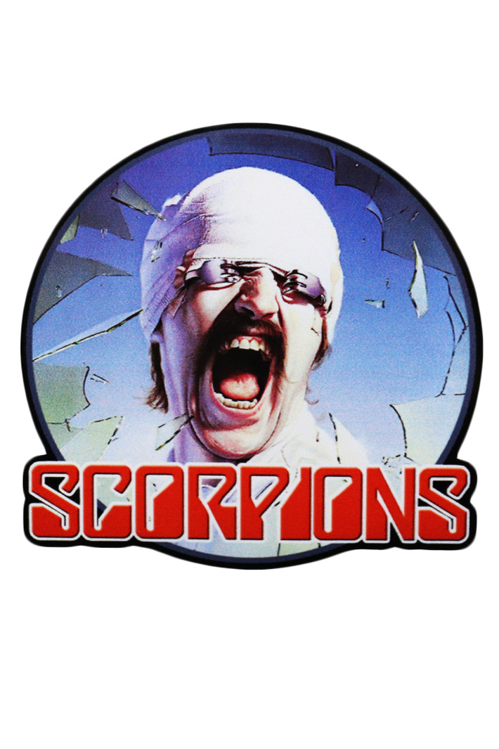 Наклейка-стикер Rock Merch Scorpions - фото 1 - rockbunker.ru
