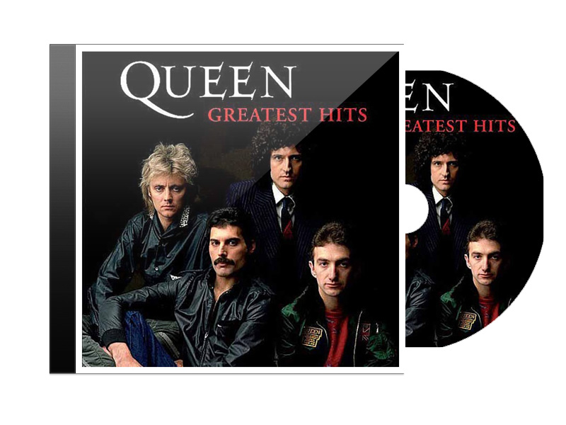 CD Диск Queen Greatest hits - фото 1 - rockbunker.ru