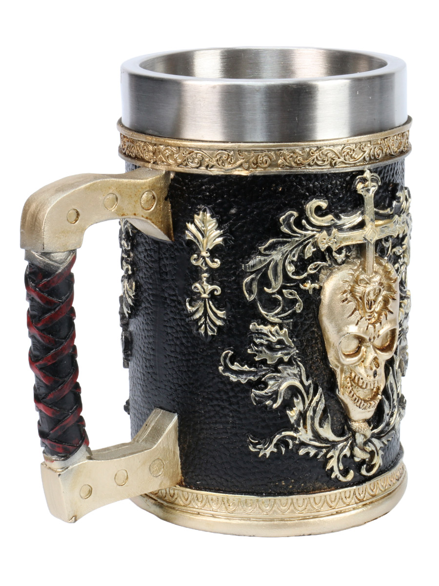 Кружка Nemesis Череп Винтажный - фото 2 - rockbunker.ru