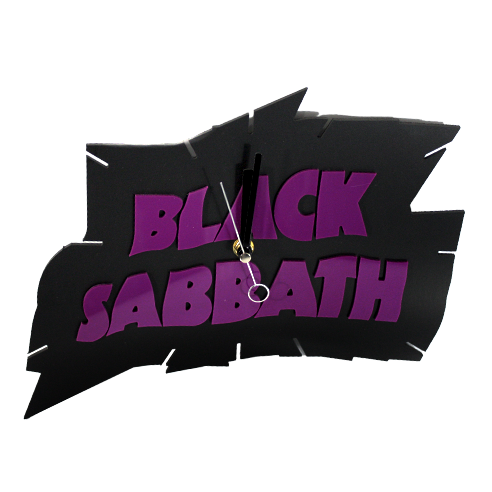 Часы настенные Black Sabbath - фото 1 - rockbunker.ru