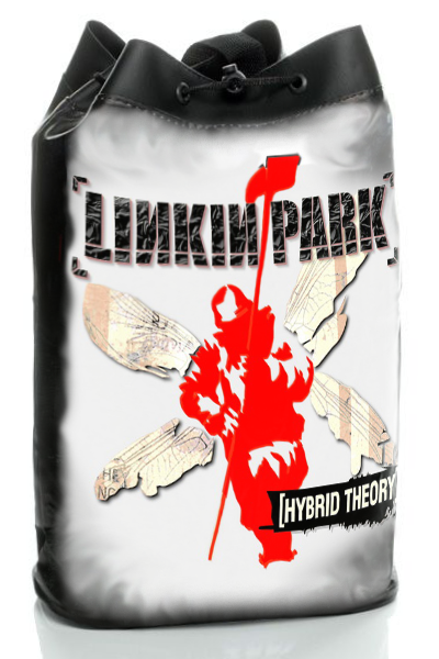 Торба Linkin Park Hybrid Theory из кожзаменителя - фото 1 - rockbunker.ru