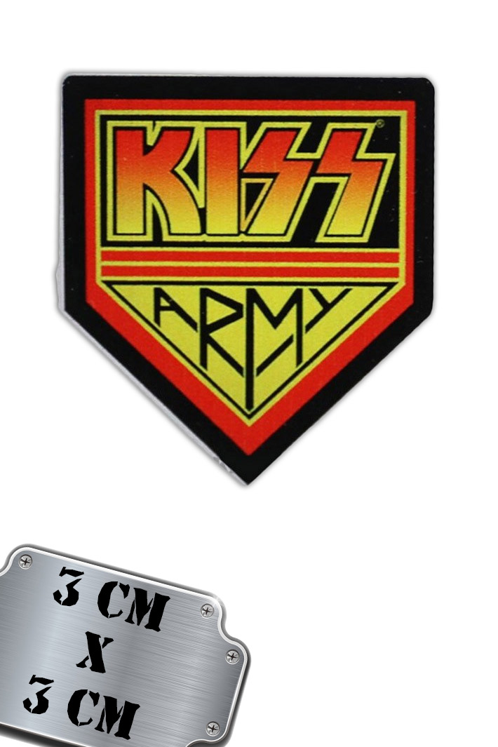 Значок-пин KISS Army - фото 1 - rockbunker.ru
