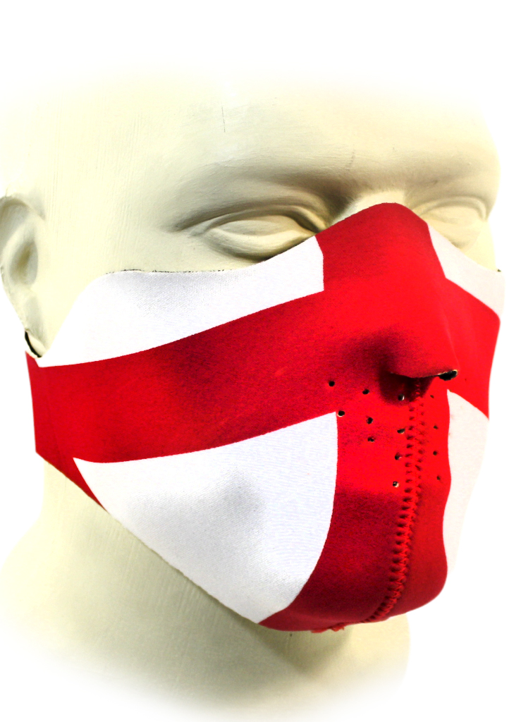 Байкерская маска флаг Англии - фото 1 - rockbunker.ru