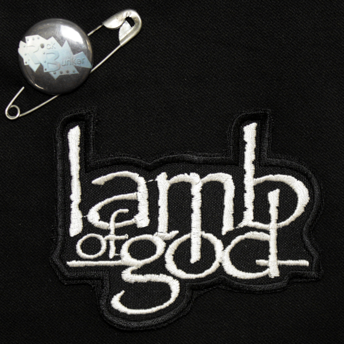 Нашивка Lamb of God - фото 1 - rockbunker.ru