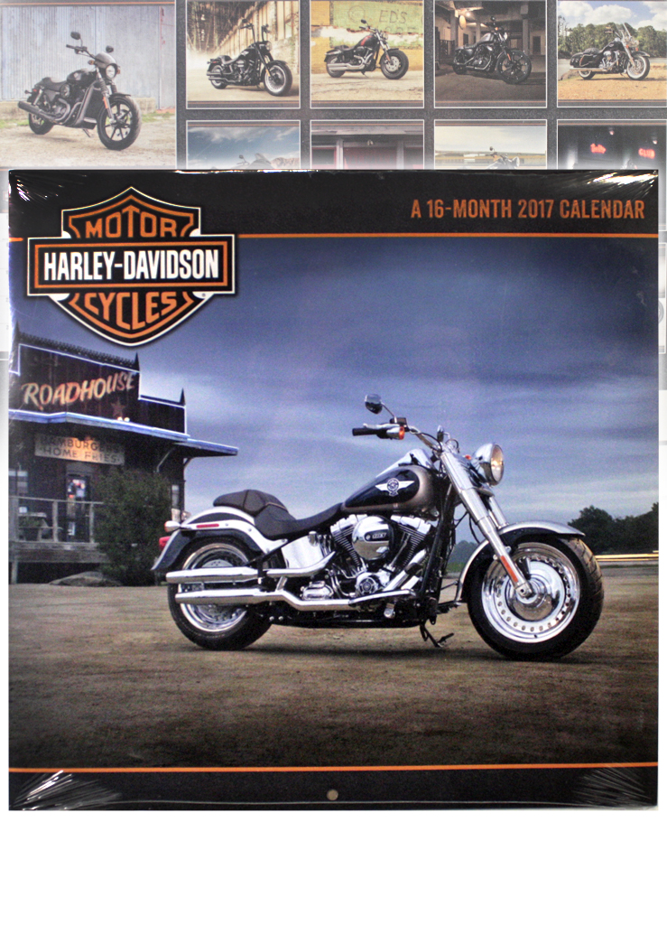 Календарь Harley-Davidson - фото 1 - rockbunker.ru
