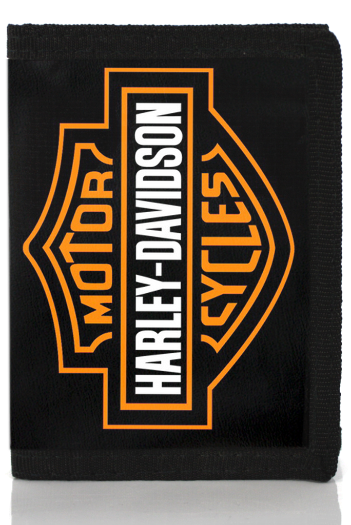 Кошелек Harley-Davidson логотип - фото 1 - rockbunker.ru