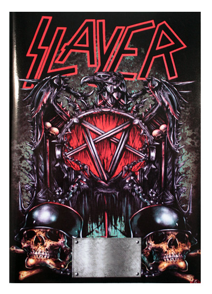 Тетрадь RockMerch Slayer - фото 1 - rockbunker.ru