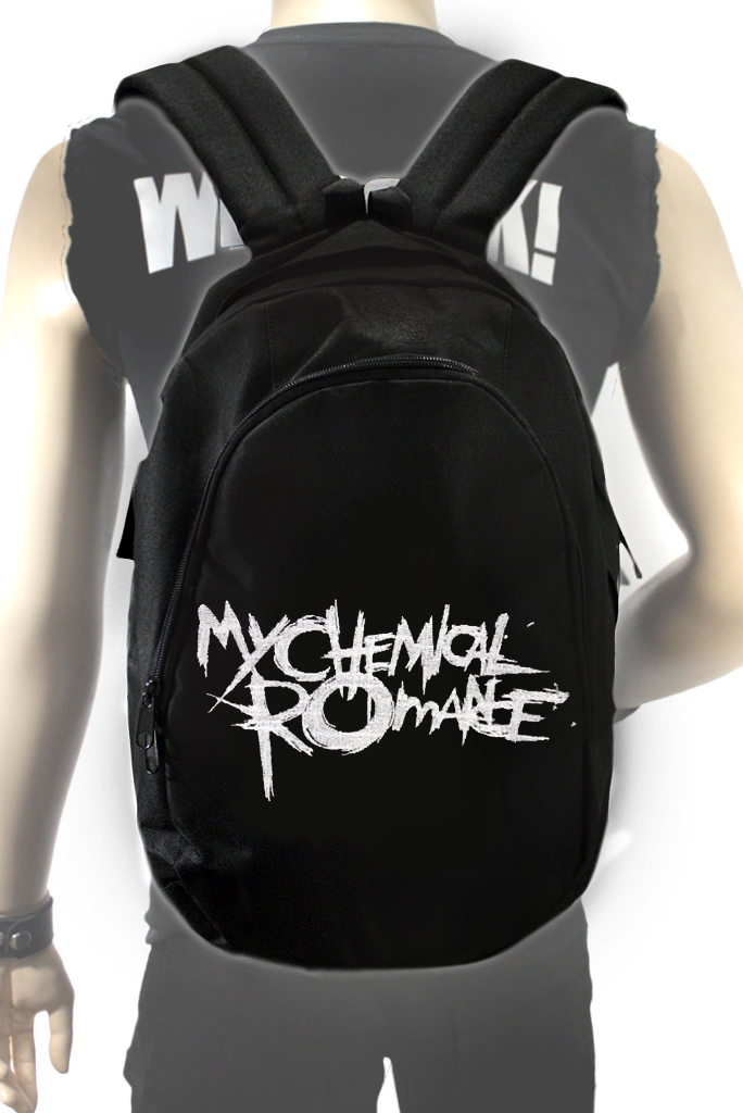 Рюкзак My Chemical Romance текстильный - фото 1 - rockbunker.ru