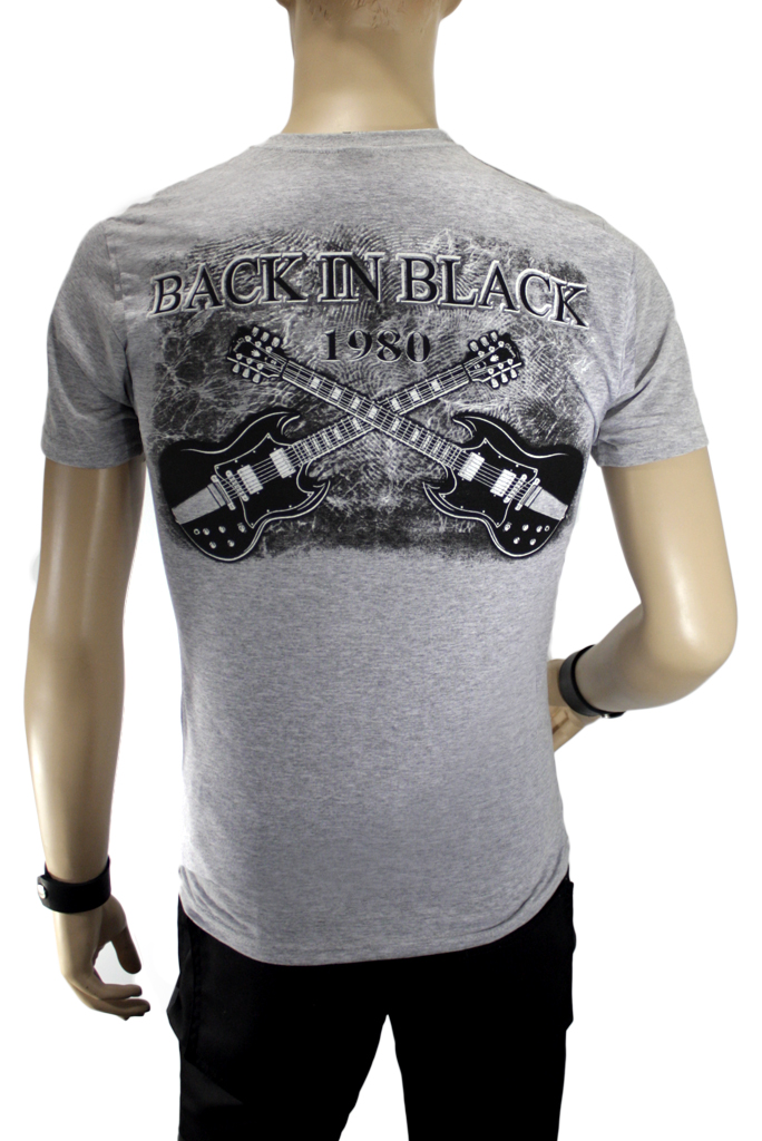 Футболка AC DC Back in Black - фото 2 - rockbunker.ru