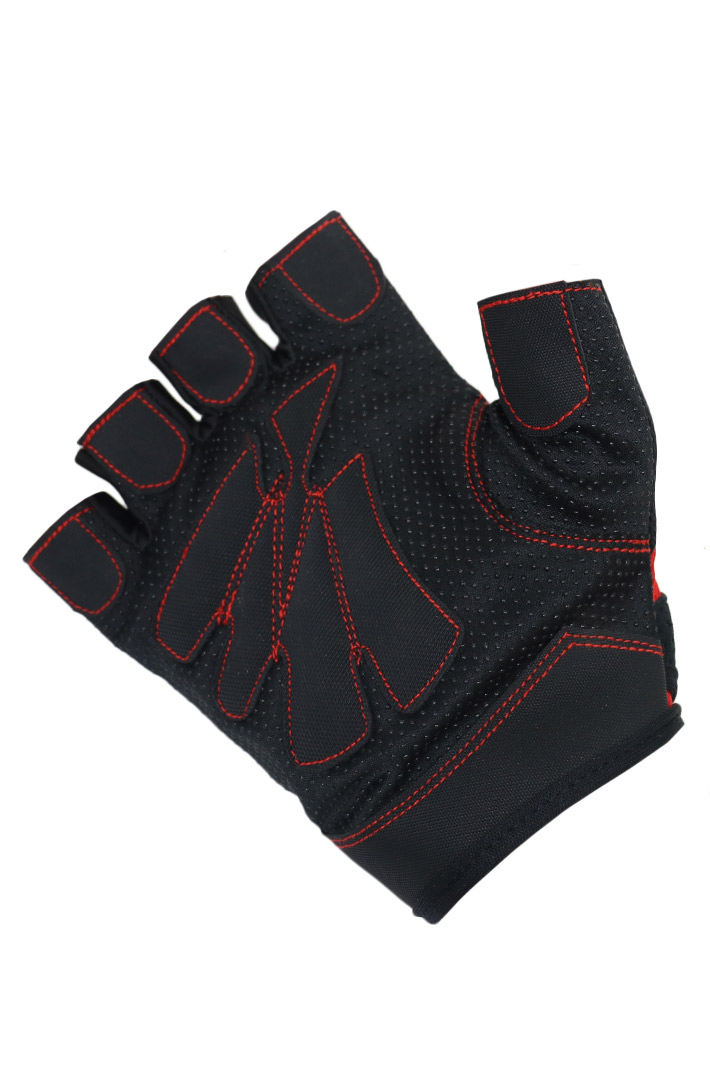Мотоперчатки кожаные Xavia Racing красные - фото 2 - rockbunker.ru