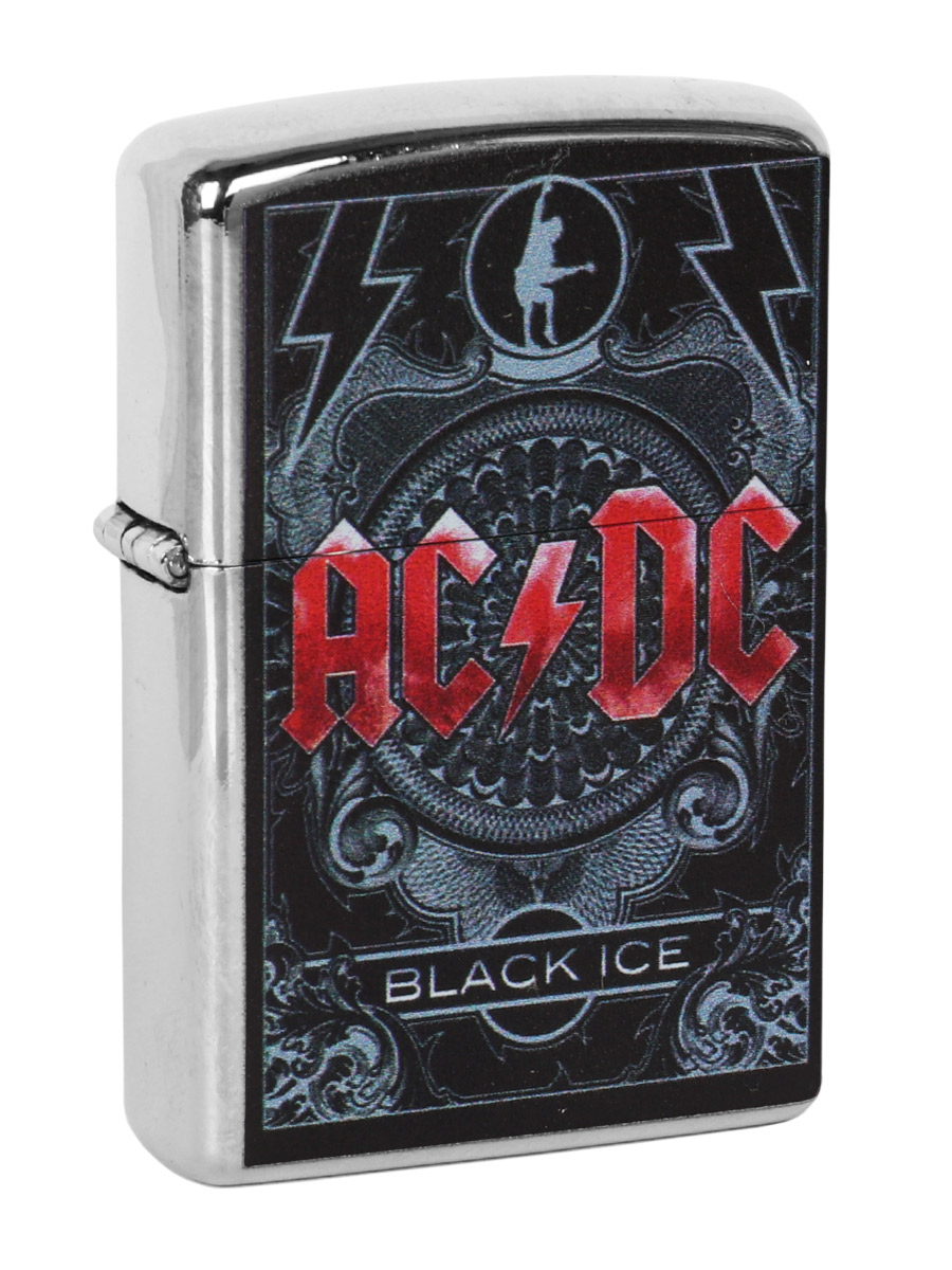 Зажигалка RockMerch с принтом AC DC - фото 1 - rockbunker.ru