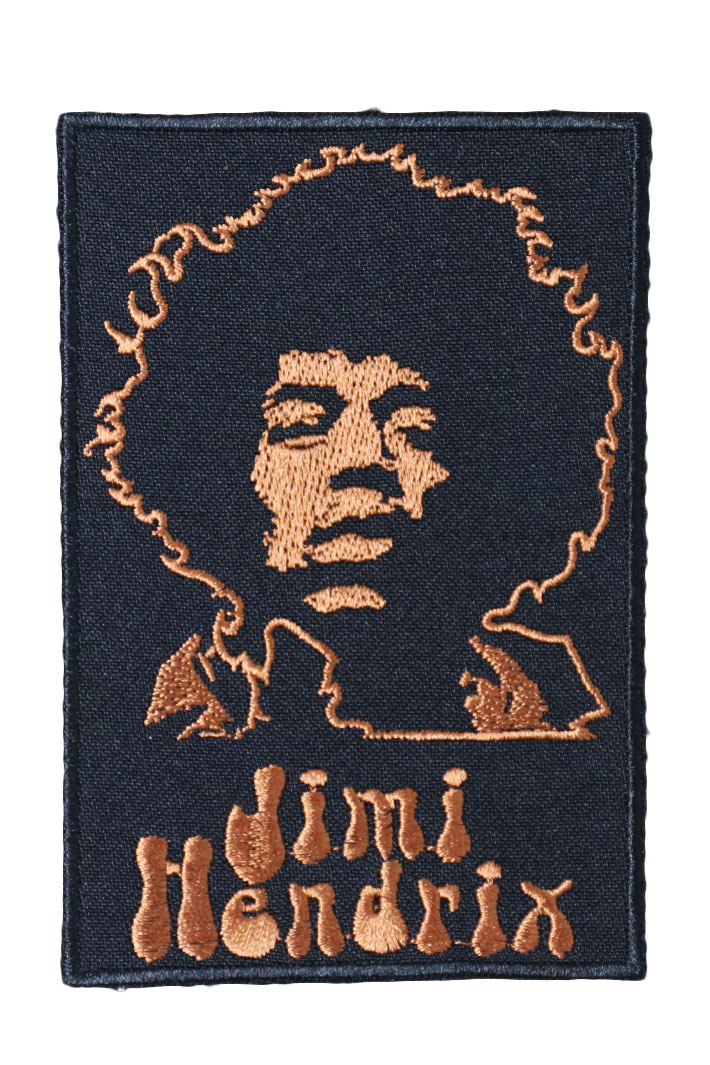 Нашивка Jimi Hendrix - фото 1 - rockbunker.ru