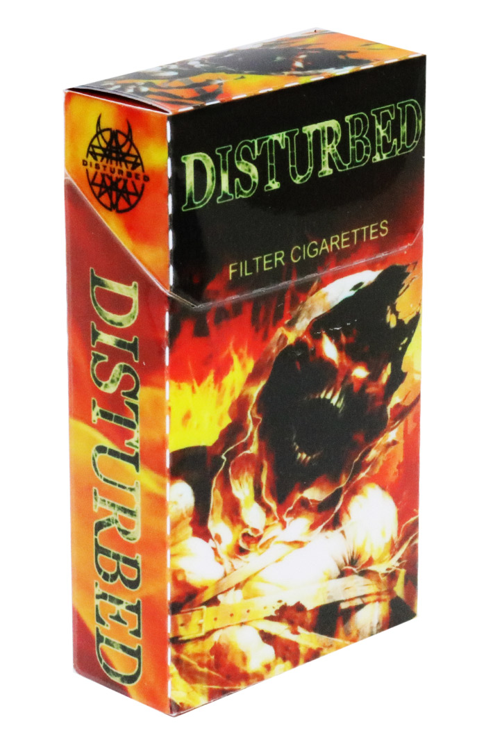 Чехол для сигарет Disturbed - фото 1 - rockbunker.ru