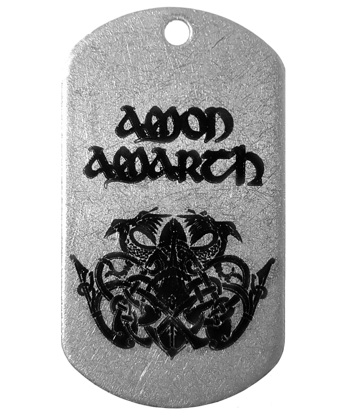 Жетон стальной Amon Amarth - фото 1 - rockbunker.ru