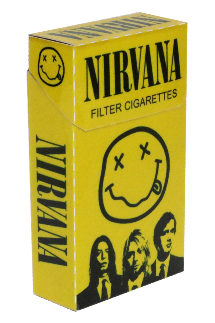 Чехол для сигарет Nirvana - фото 1 - rockbunker.ru