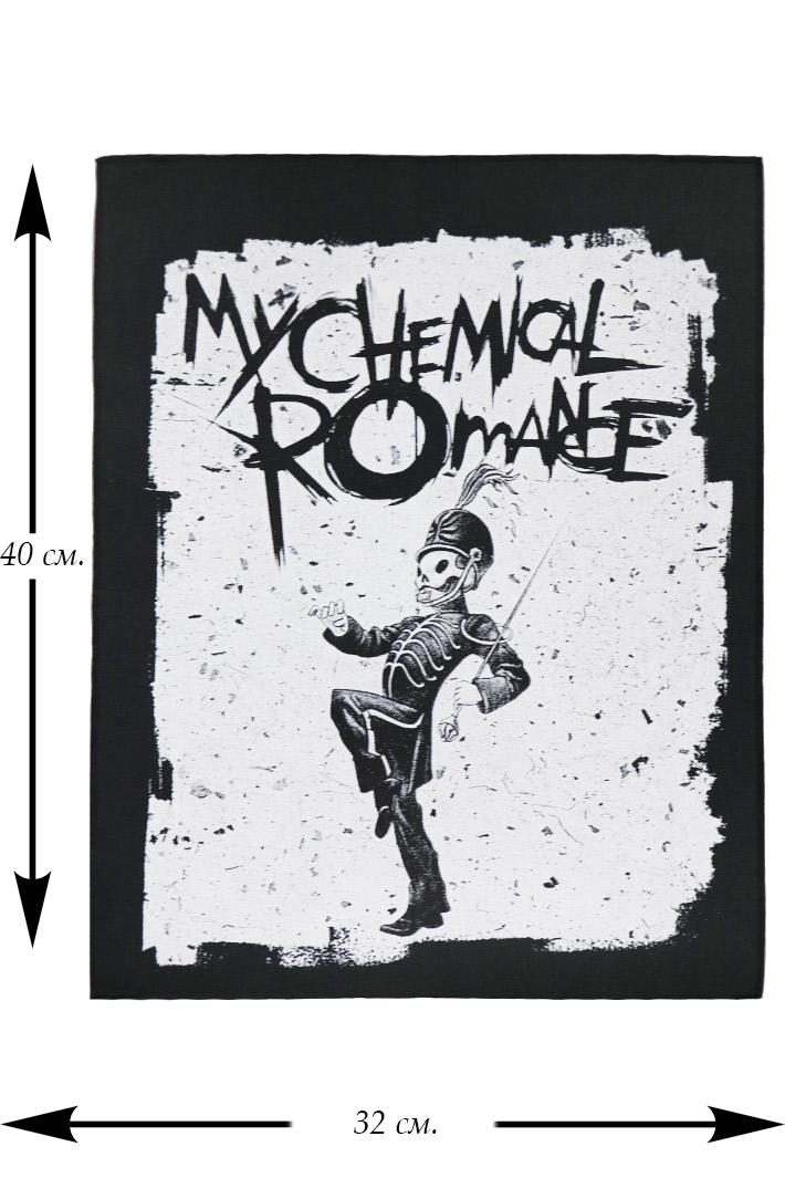 Нашивка My Chemical Romance - фото 1 - rockbunker.ru