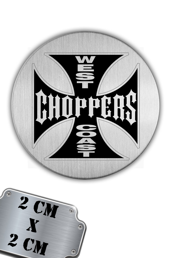 Значок-пин West Coast Choppers - фото 1 - rockbunker.ru