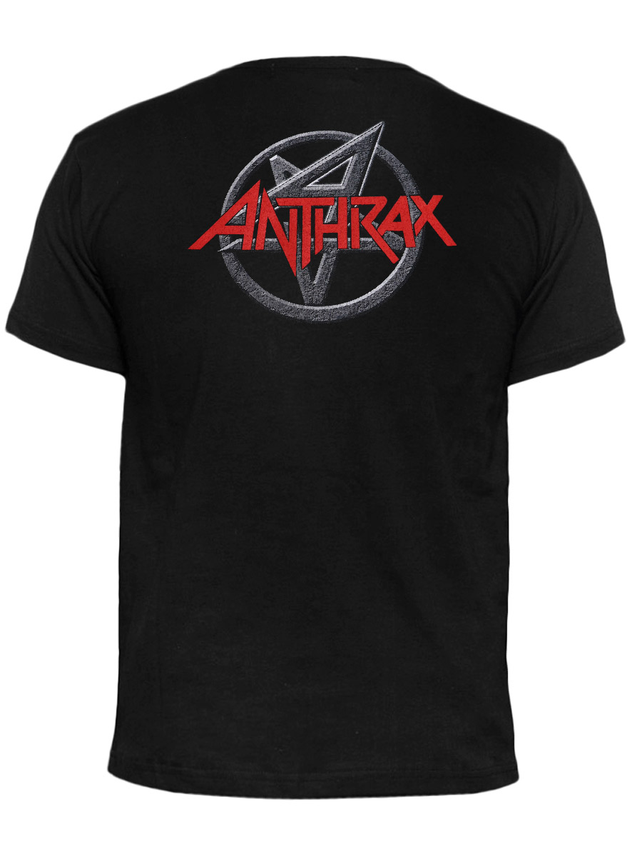 Футболка Hot Rock Anthrax - фото 2 - rockbunker.ru