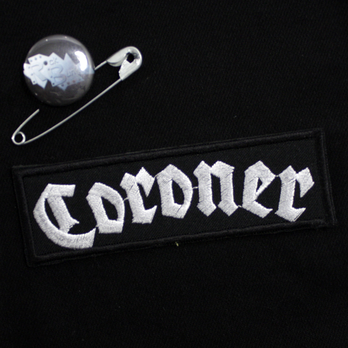 Нашивка Coroner - фото 1 - rockbunker.ru