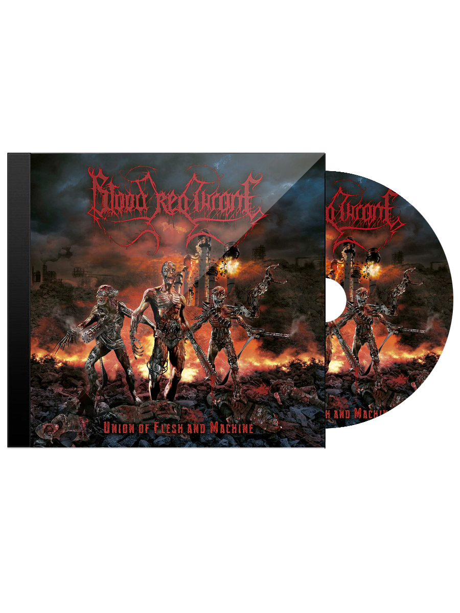 CD Диск Blood Red Throne Union Of Flesh And Machine - фото 1 - rockbunker.ru