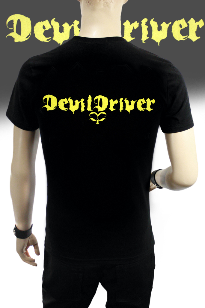Футболка Hot Rock Devil Driver - фото 2 - rockbunker.ru