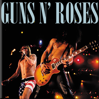 Магнит RockMerch Guns n Roses - фото 1 - rockbunker.ru