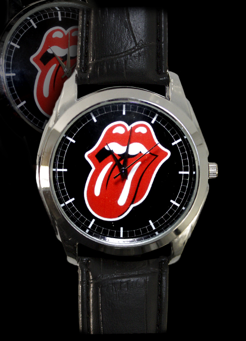 Часы RockMerch The Rolling Stones наручные - фото 1 - rockbunker.ru