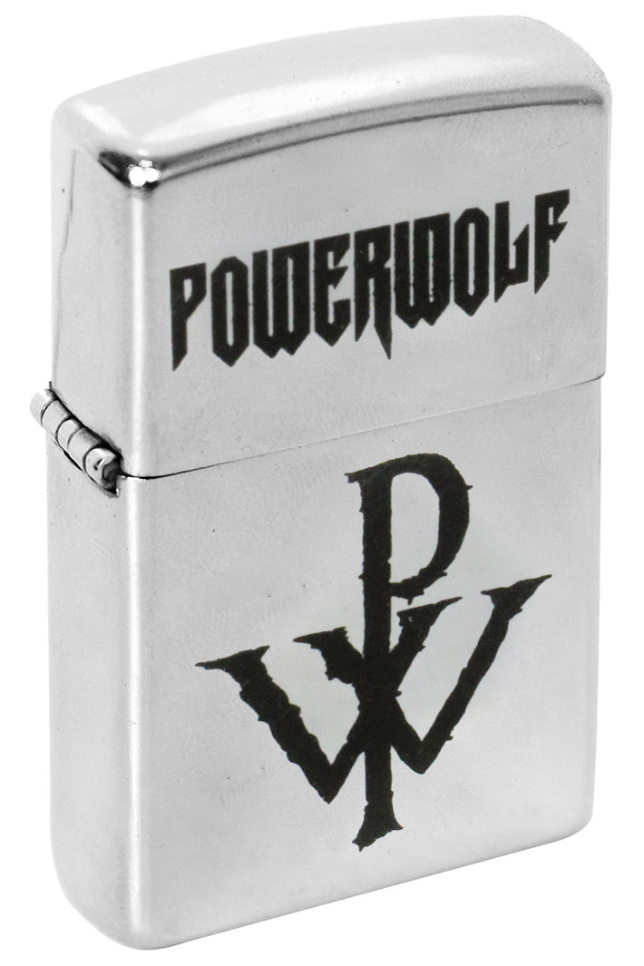 Зажигалка с гравировкой Powerwolf - фото 1 - rockbunker.ru
