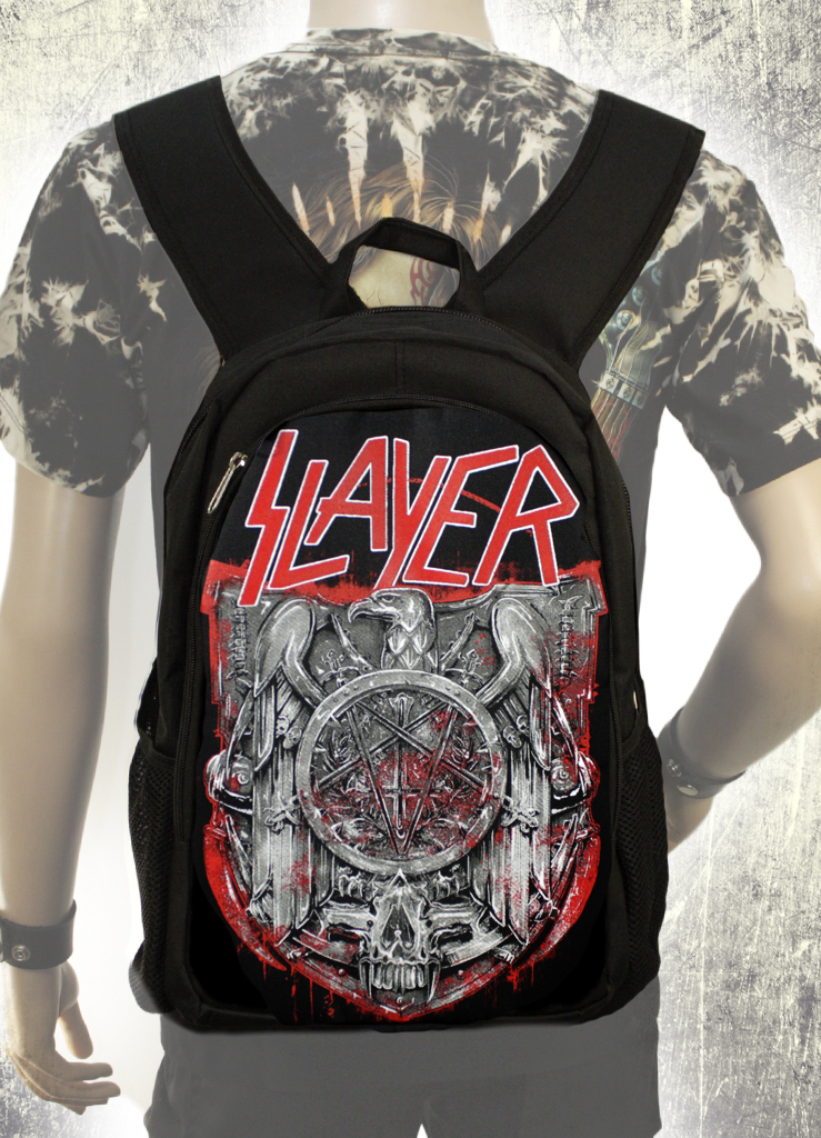 Рюкзак Slayer текстильный - фото 1 - rockbunker.ru