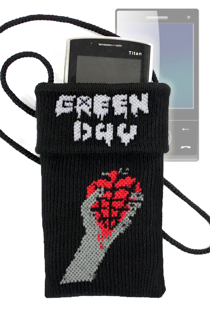 Чехол для телефона Green Day - фото 1 - rockbunker.ru