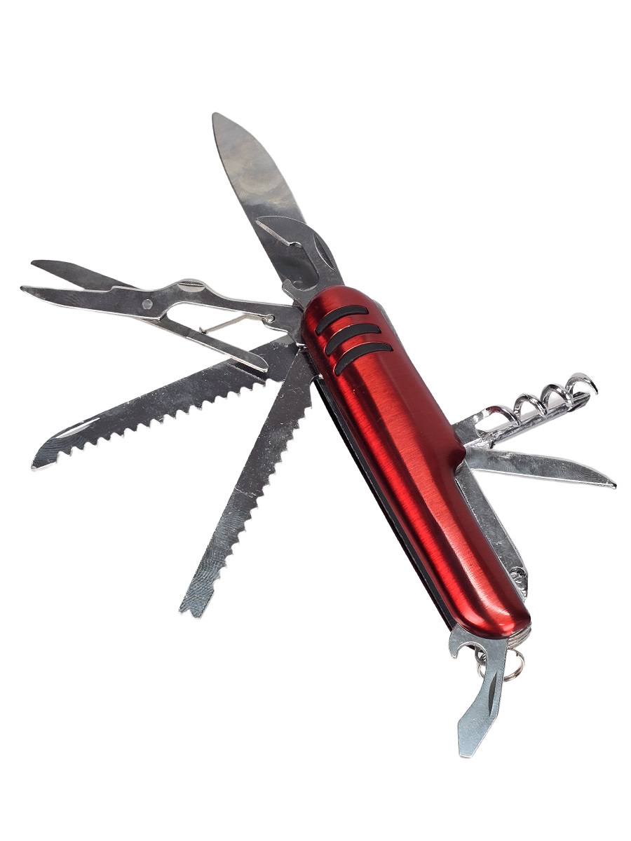 Нож складной красный - фото 1 - rockbunker.ru