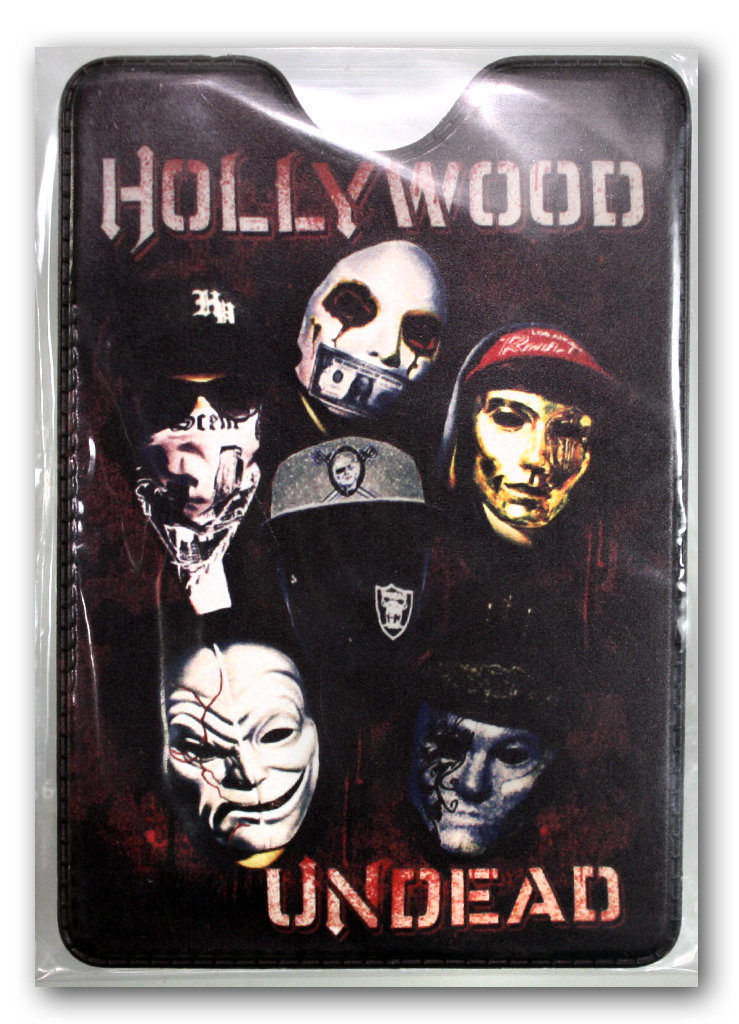 Обложка для проездного RockMerch Hollywood Undead - фото 2 - rockbunker.ru
