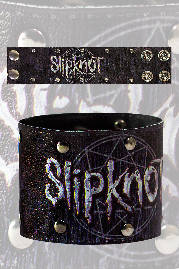 Браслет Slipknot - фото 1 - rockbunker.ru
