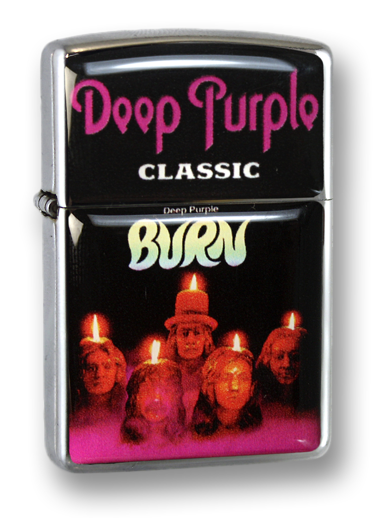 Зажигалка RockMerch Deep Purple Burn - фото 1 - rockbunker.ru