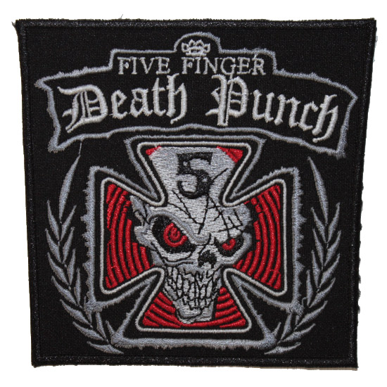 Нашивка Five Finger Death Punch - фото 1 - rockbunker.ru