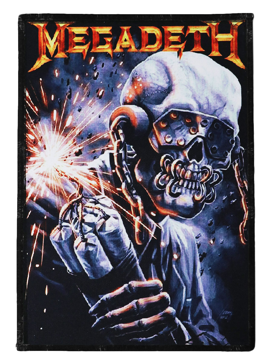 Нашивка на спину RockMerch Megadeth - фото 1 - rockbunker.ru