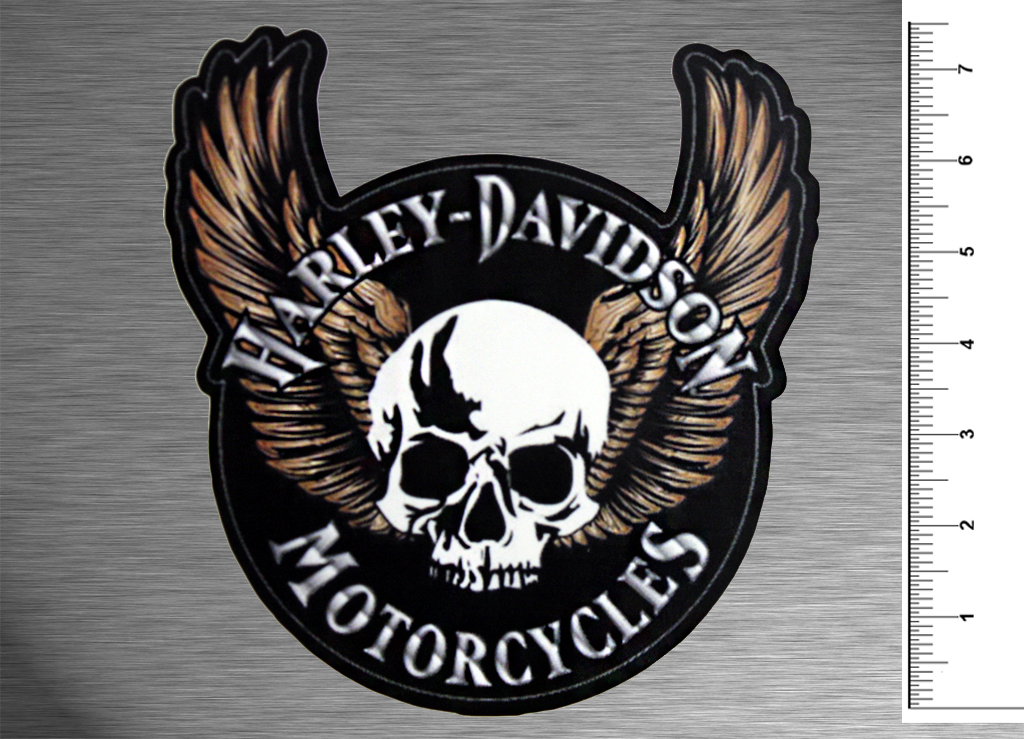 Наклейка-стикер Harley-Davidson Motorcycles - фото 1 - rockbunker.ru