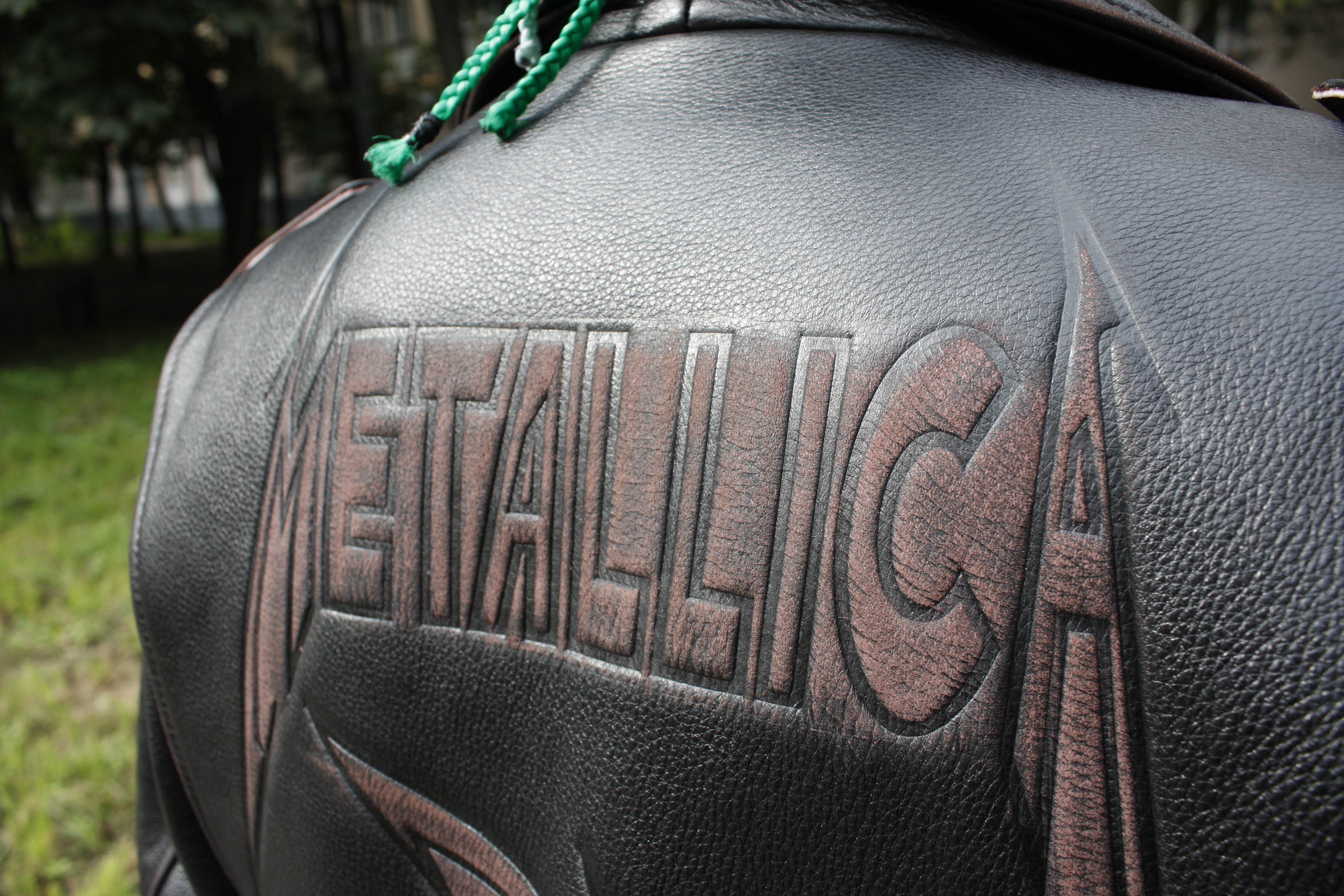 Косуха кожаная мужская RockBunker Metallica - фото 7 - rockbunker.ru