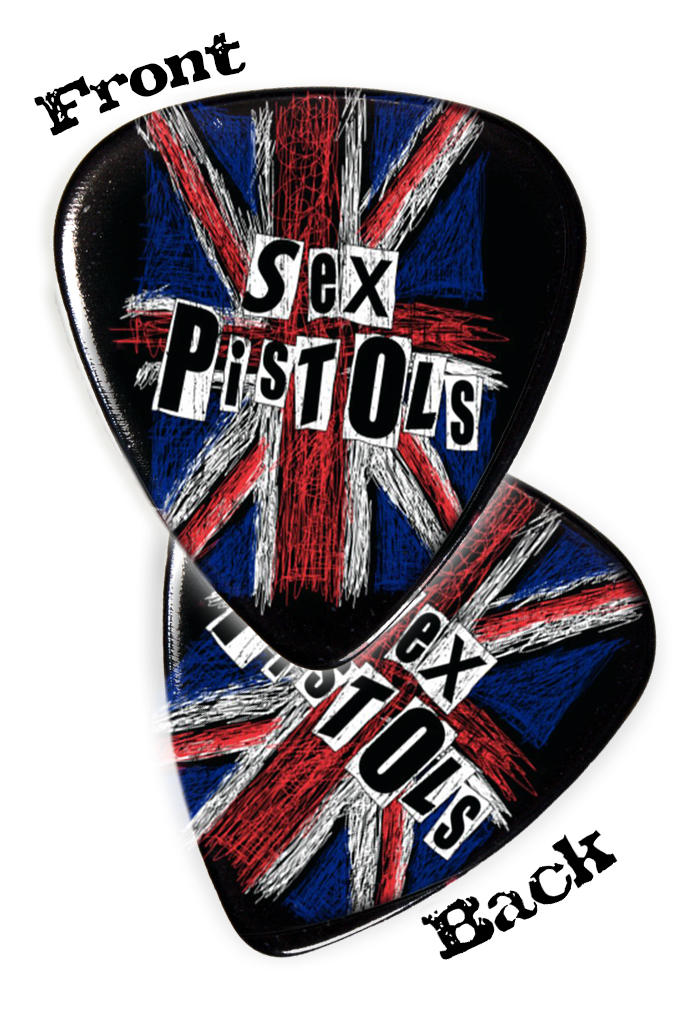 Медиатор Sex Pistols - фото 1 - rockbunker.ru