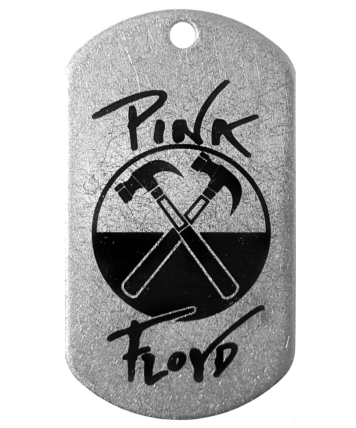 Жетон стальной Pink Floyd - фото 1 - rockbunker.ru