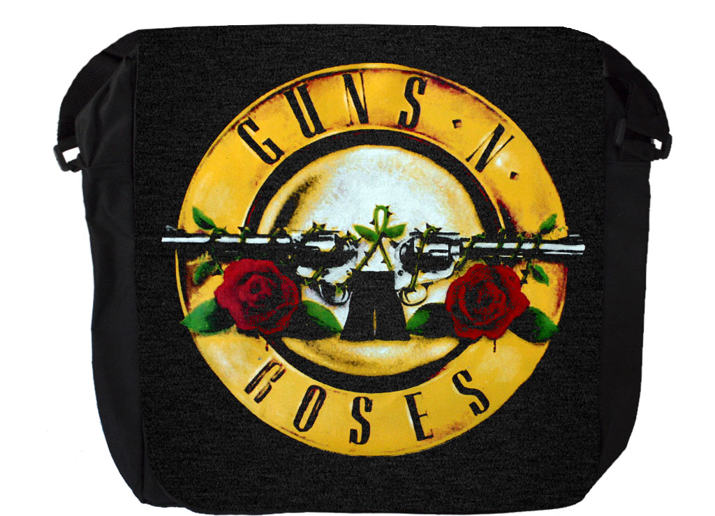 Сумка почтальонка Guns N Roses - фото 1 - rockbunker.ru
