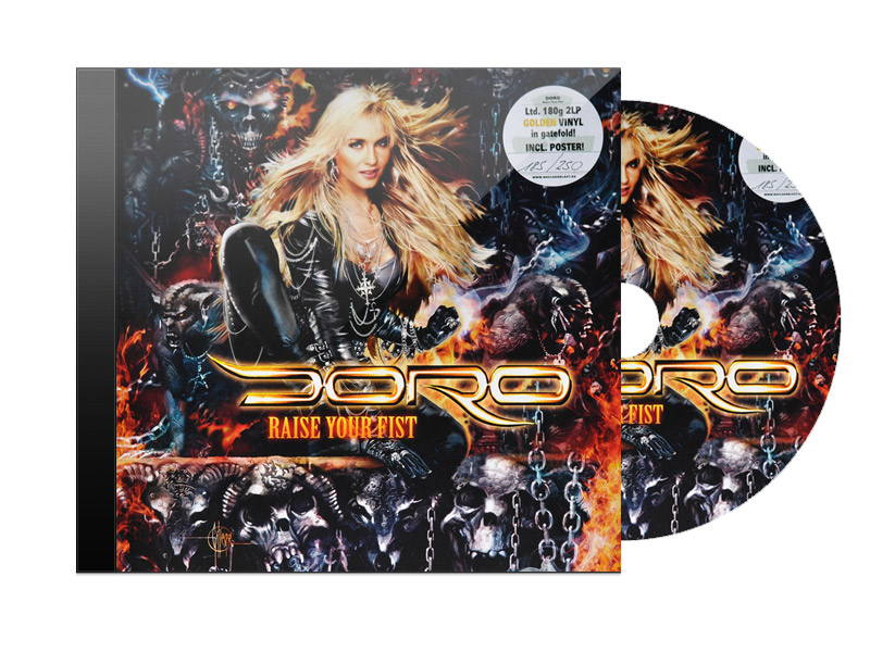 CD Диск Doro Raise Your Fist - фото 1 - rockbunker.ru